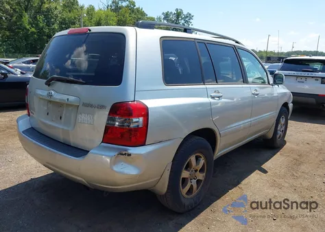 2005 Toyota Highlander V6 from USA, damaged, VIN JTEEP21A050099636